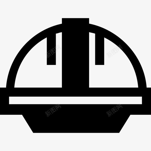 安全帽施工工地图标svg_新图网 https://ixintu.com 头盔 头盔收集 安全 安全帽 工地 施工 防护