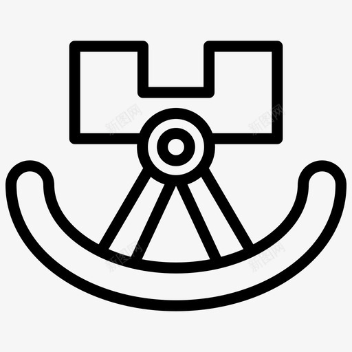 游戏孩子公园图标svg_新图网 https://ixintu.com 公园 孩子 操场 游乐场 游戏