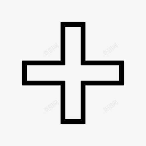 加和加在一起图标svg_新图网 https://ixintu.com 加 加在一起 和