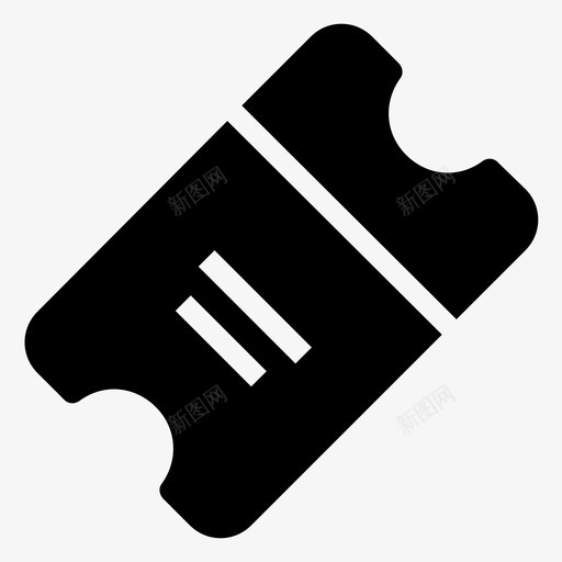 票电影票图标svg_新图网 https://ixintu.com 电影票 票