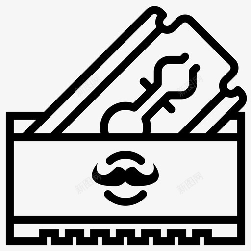 剃须刀店图标svg_新图网 https://ixintu.com 剃须刀店