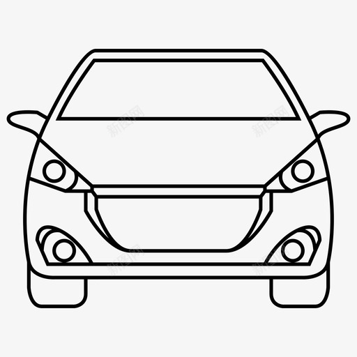 208轿车标致图标svg_新图网 https://ixintu.com 208 208gti系列 标致 车辆 轿车