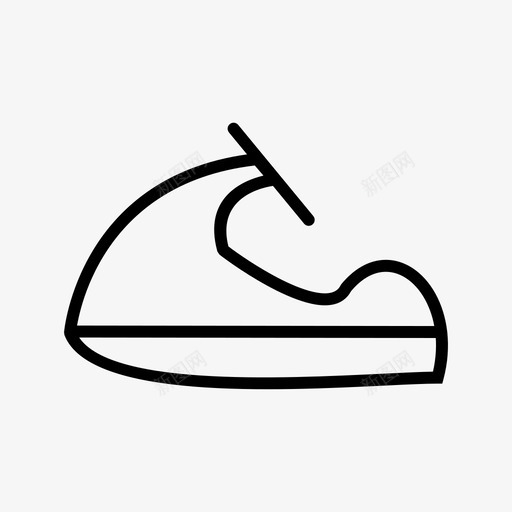 摩托艇浪行者运输工具图标svg_新图网 https://ixintu.com 摩托艇 浪行者 运输工具