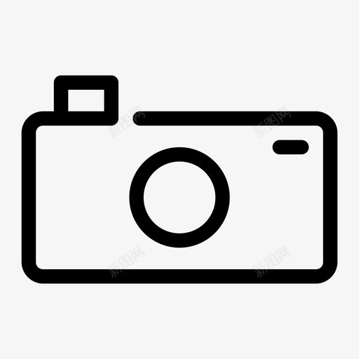 相机电子镜头图标svg_新图网 https://ixintu.com 拍照 摄像机 照相 电子 相机 设备间隙展览会 镜头