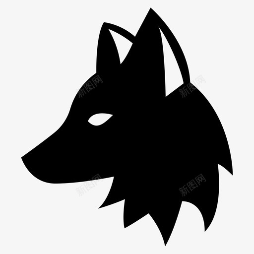狗土狼狐狸图标svg_新图网 https://ixintu.com 土狼 狐狸 狗 狼 豺狼