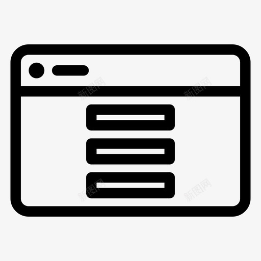 浏览器垂直布局浏览器布局垂直布局图标svg_新图网 https://ixintu.com 中等 垂直布局 浏览器垂直布局 浏览器布局 网页