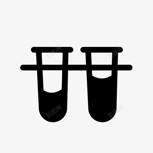 试管化学品实验室图标svg_新图网 https://ixintu.com 内脏科学固体风格 化学品 实验室 实验室烧瓶 科学 试管