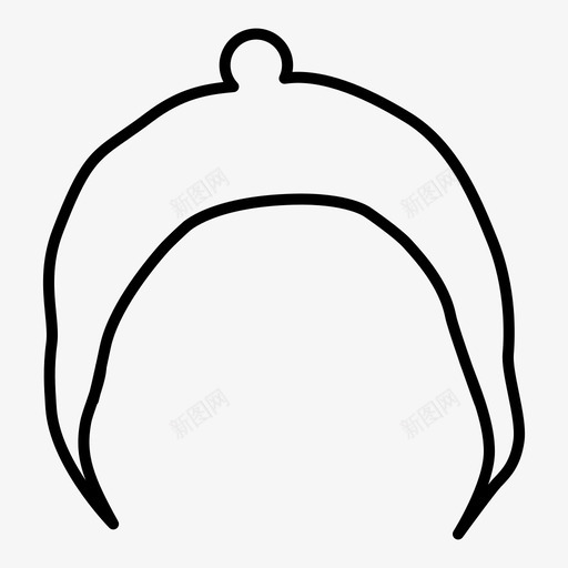 帽子衣服时装图标svg_新图网 https://ixintu.com 帽子 时装 衣服