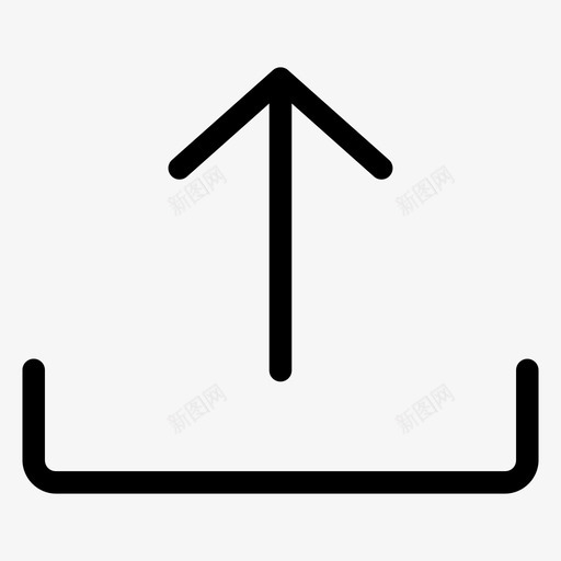 上传加载发送图标svg_新图网 https://ixintu.com 上传 中 加载 发送 提交