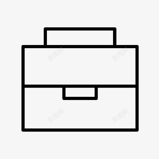 公文包商务经理图标svg_新图网 https://ixintu.com 公文包 商务 工作 经理