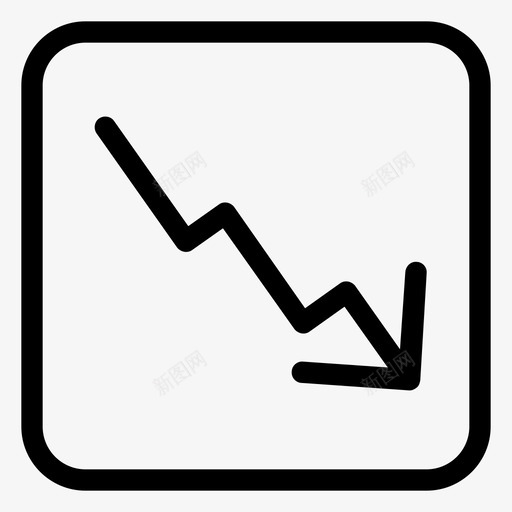 图表分析递减图图标svg_新图网 https://ixintu.com 分析 图形投影 图表 展示 递减图