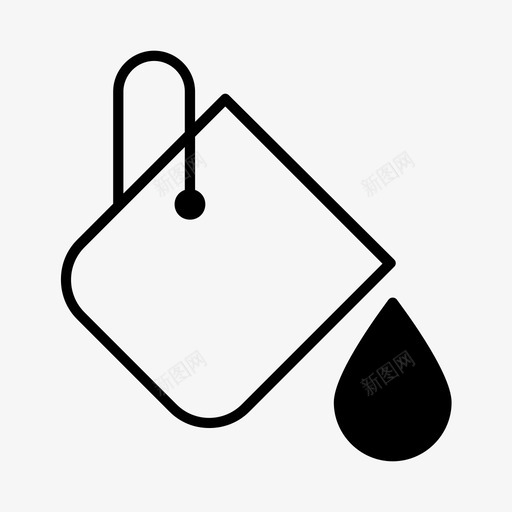 色桶滴灌图标svg_新图网 https://ixintu.com 液 滴 漆 灌 色桶