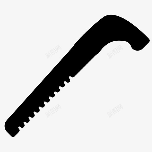 锯切割工具图标svg_新图网 https://ixintu.com 切割 工具 恶心的花园工具雕文 木材 车间 锯