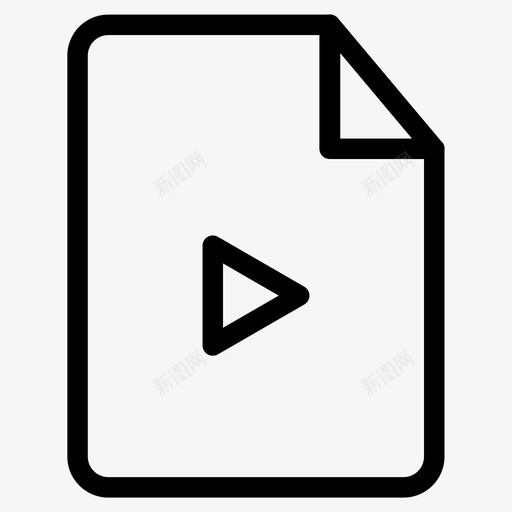 媒体文件音频文件音乐文件图标svg_新图网 https://ixintu.com 媒体文件 播放 文件工具行 视频文件 音乐文件 音频文件