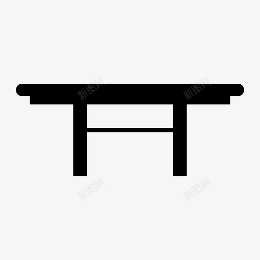 桌子约会家具图标svg_新图网 https://ixintu.com 家具 桌子 约会