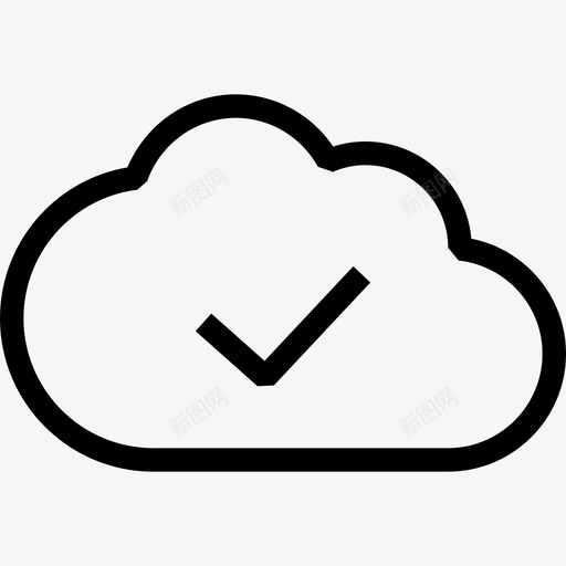 云同步完成上传完成图标svg_新图网 https://ixintu.com sharpicons24px网格1px笔划 上传 上传完成 云同步 完成