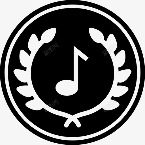 音乐奖最佳格莱美图标svg_新图网 https://ixintu.com 最佳 格莱美 歌曲 美味佳肴奖雕文 音乐奖