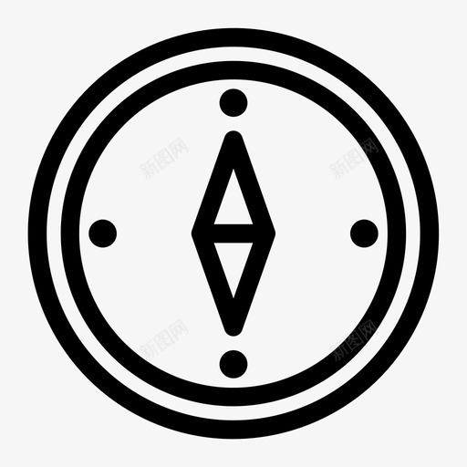 指南针探险野营图标svg_新图网 https://ixintu.com 向导 指南针 探险 方向 野营