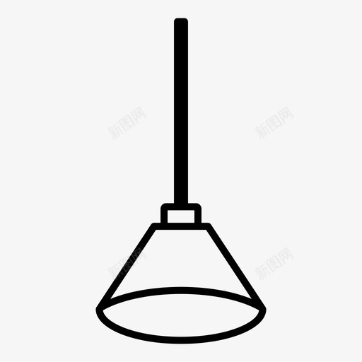 灯吊灯图标svg_新图网 https://ixintu.com 吊灯 灯