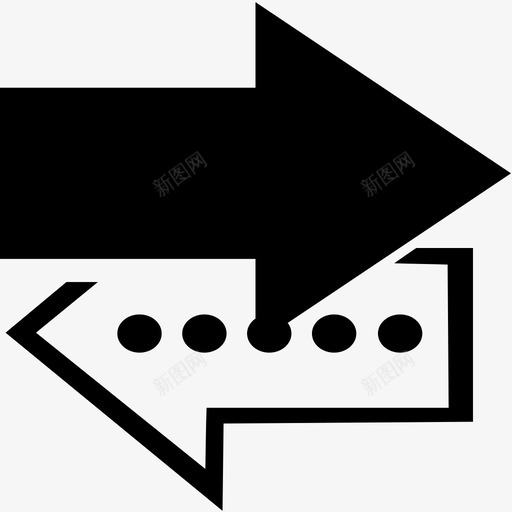 箭头同步通信图标svg_新图网 https://ixintu.com 同步 箭头 通信