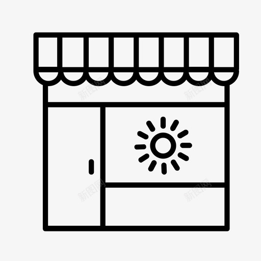 旅行社探索零售商图标svg_新图网 https://ixintu.com 假期 商店 探索 旅行社 零售商