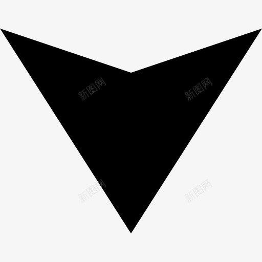 向下箭头下方图标svg_新图网 https://ixintu.com 下方 下载 向下 方向 箭头