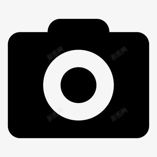照相机摄影图标svg_新图网 https://ixintu.com 摄影 照相机