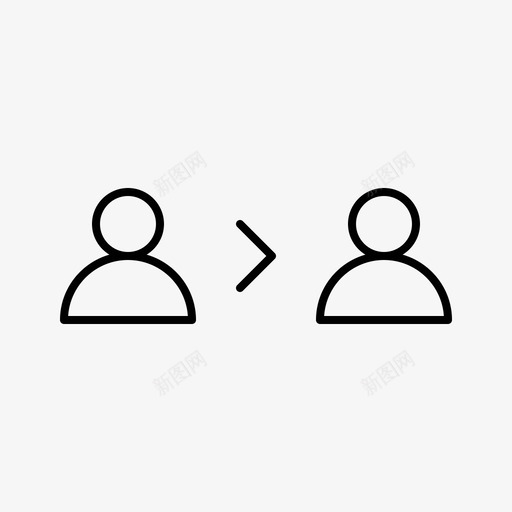 委派帐户对话框图标svg_新图网 https://ixintu.com 团队 委派 对话框 帐户 杂项