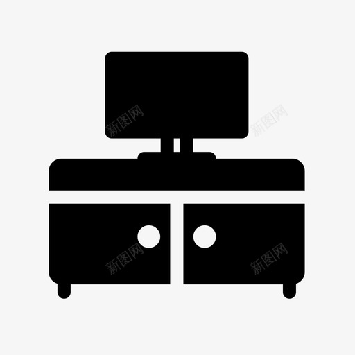 电视娱乐系统娱乐系统家具图标svg_新图网 https://ixintu.com 娱乐系统 家具 家具家居风格坚固 家居 电视娱乐系统 餐桌
