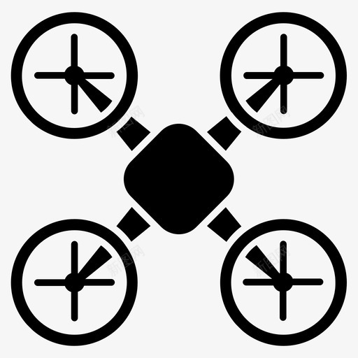 无人机消费类电子产品图标svg_新图网 https://ixintu.com 小工具 无人机 消费类 消费类电子产品字形 电子产品 监视