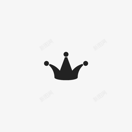王冠皇室图标svg_新图网 https://ixintu.com 王冠 皇室