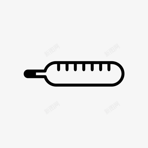 体温计发烧生病图标svg_新图网 https://ixintu.com 体温 体温计 发烧 生病