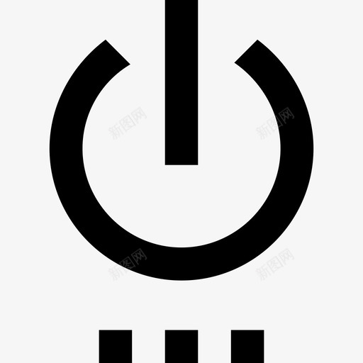 更改电源选项材料单色图标svg_新图网 https://ixintu.com 单色 更改电源选项 材料设计
