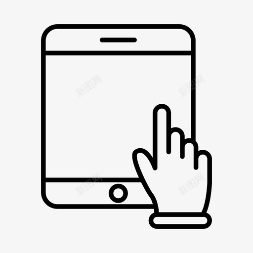 平板电脑设备ipad图标svg_新图网 https://ixintu.com ipad 医药 商务金融第二卷 平板电脑 移动 设备