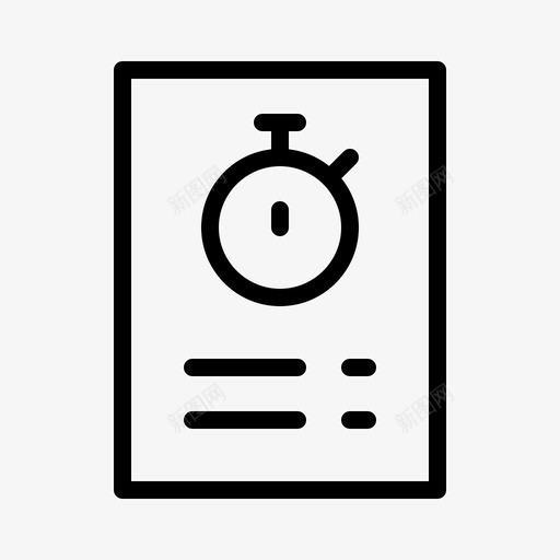 时间表秒表其他图标svg_新图网 https://ixintu.com 其他 时间表 秒表