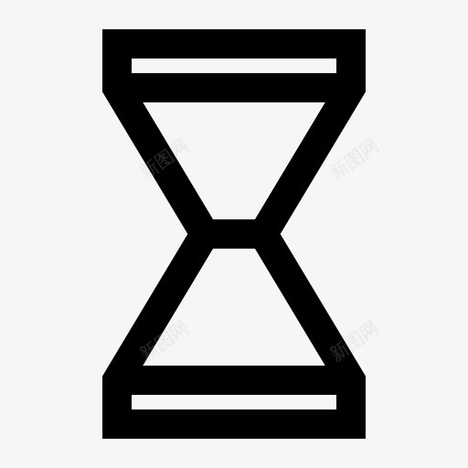 沙漏装载等待图标svg_新图网 https://ixintu.com 手表 沙漏 等待 美味的网页元素10细锐利 装载