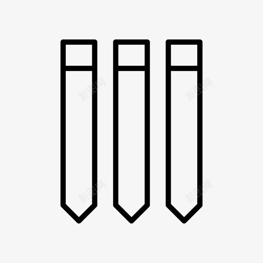 大量铅笔文具书写图标svg_新图网 https://ixintu.com 书写 大量铅笔 文具