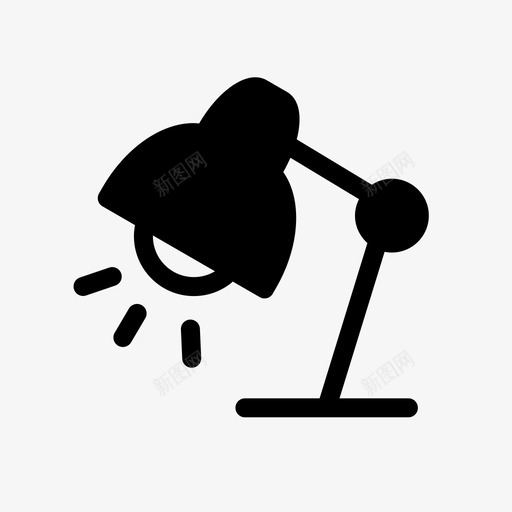 灯具灯泡家具图标svg_新图网 https://ixintu.com 家具 家具家居实木风格 家居 灯具 灯泡