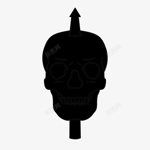 利益相关者决策者头骨图标svg_新图网 https://ixintu.com 决策者 利益相关者 头骨 神秘的用户体验科学