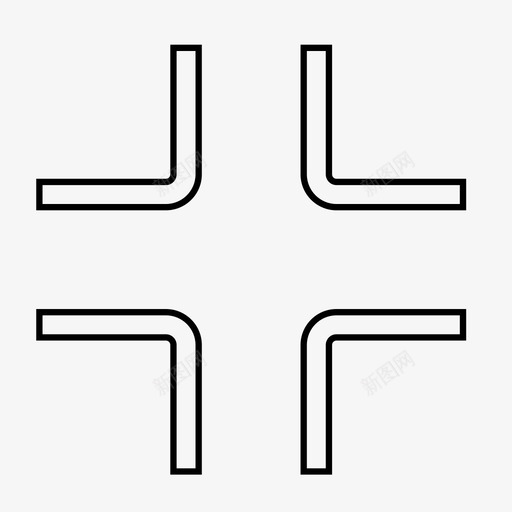 最小化电影普通图标svg_新图网 https://ixintu.com 屏幕 摄像机 普通 最小化 照相 电影 还原
