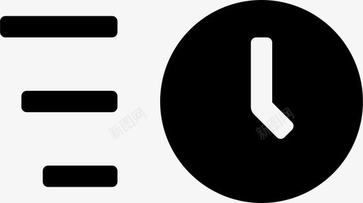 快钟跑图标svg_新图网 https://ixintu.com 全球物流满 定时 快 急 跑 钟