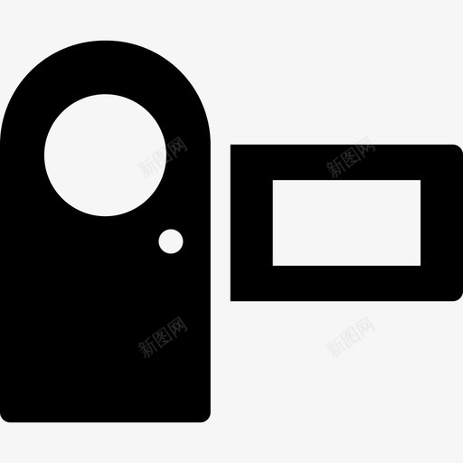 带显示器的摄像机工具和器具摄像机图标svg_新图网 https://ixintu.com 工具和器具 带显示器的摄像机 摄像机图标