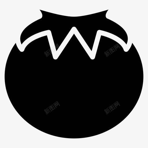 西红柿吃食物图标svg_新图网 https://ixintu.com 吃 蔬菜 西红柿 食物