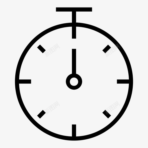 计时器性能速度图标svg_新图网 https://ixintu.com 性能 秒表 计时器 速度 速度表