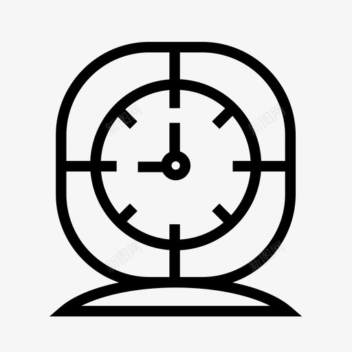 时钟闹钟台钟图标svg_新图网 https://ixintu.com 台钟 手表 时钟 时间 计时器 闹钟