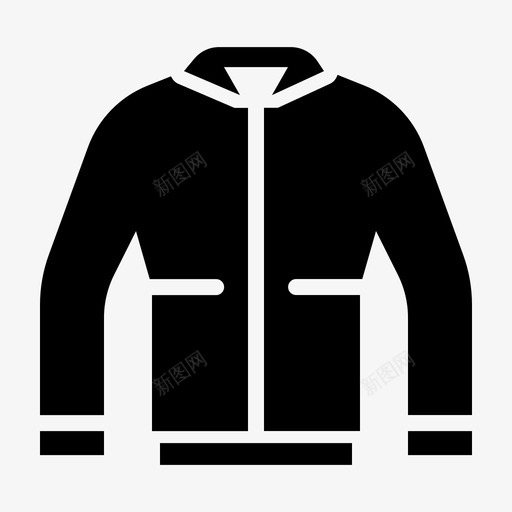 夹克服装装备图标svg_新图网 https://ixintu.com 夹克 摩托车 摩托车标志 服装 装备 防护