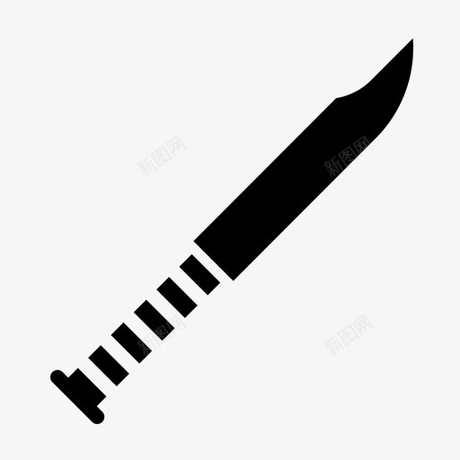 刀利器武器图标svg_新图网 https://ixintu.com 军队和战争铭文 刀 利器 武器