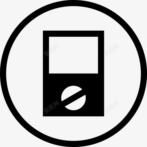 电压表电压设备通讯图标svg_新图网 https://ixintu.com 电压 电压表 设备通讯