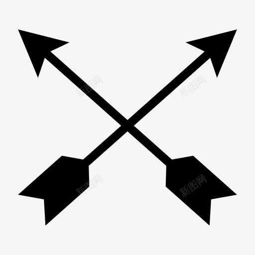 箭头方向路径图标svg_新图网 https://ixintu.com 方向 箭头 路 路径 轴