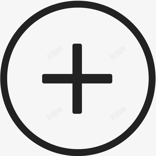 添加圆圈图标svg_新图网 https://ixintu.com 圆圈 添加